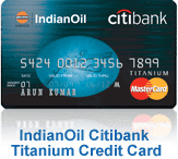 IndianOil Citibank Titanium Credit Card