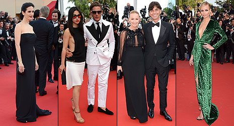 Gucci Shimmers at Cannes