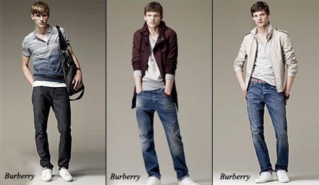 Burberry Acid Wash Jeans