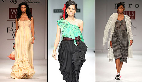 Models for Delhi Couture Week