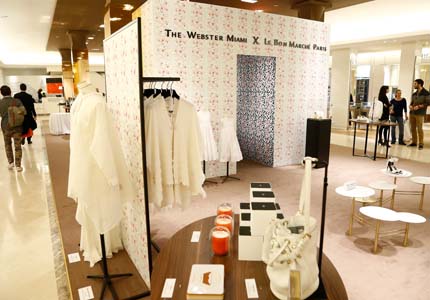 LE BON MARCHE X THE WEBSTER MIAMI White Collection Launch