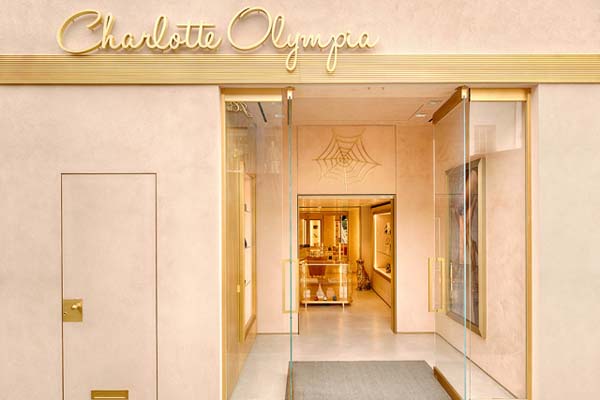 A view of the Charlotte Olympia store in Brompton Cross.