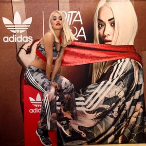 Rita Ora launches her adidas Originals Rita Ora SS16 collection at Dubai Mall, Originals store