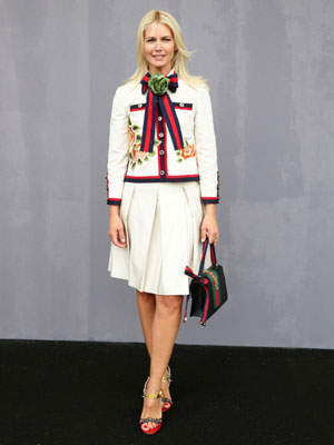 attends the Gucci show during Milan Fashion Week Fall/Winter 201